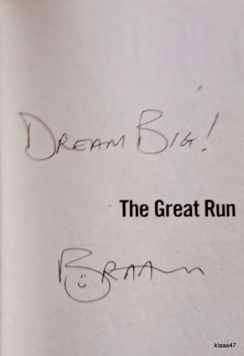 The Great Run - Braam Malherbe - Paperback (Inscribed by Author)