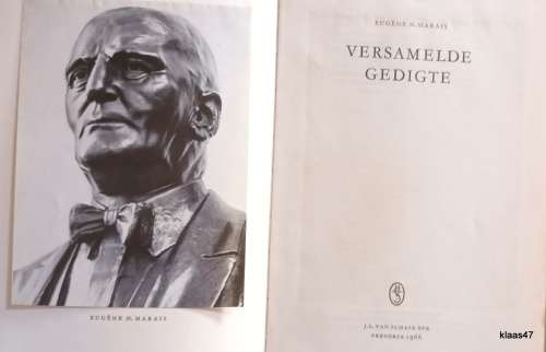 Versamelde Gedigte - Eugene N Marais - Hardeband 1966