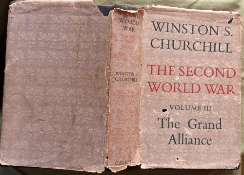 The 2nd WW - Vol 1 + III - The Gathering Storm/The Grand Alliance - Winston S Churchill  - H/cover