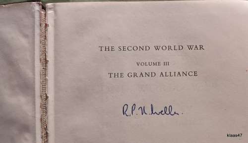 The 2nd WW - Vol 1 + III - The Gathering Storm/The Grand Alliance - Winston S Churchill  - H/cover