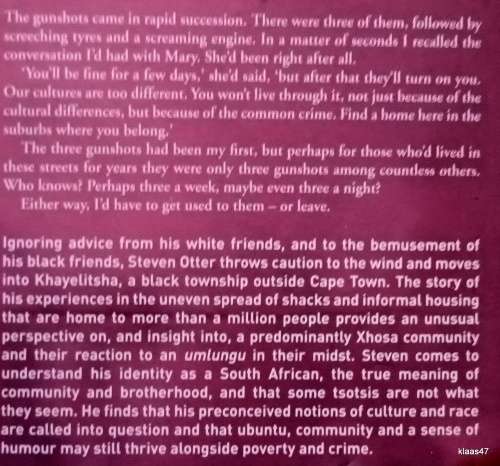 Khayelitsha - Steven Otter - Paperback (uMlungu in a Township)