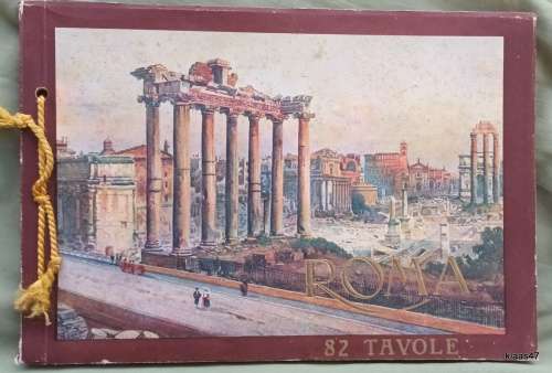 Roma - Album Artistico con 82 Tavole - Stringbound (Cecami)