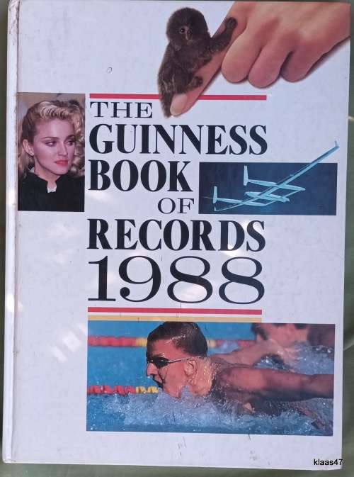 The Guinness Book of Records 1988 - Hardcover
