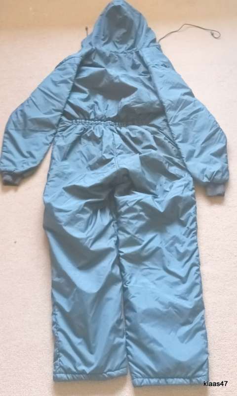 Rain Wear - One Piece Padded Rain Suit - Mens S Navy