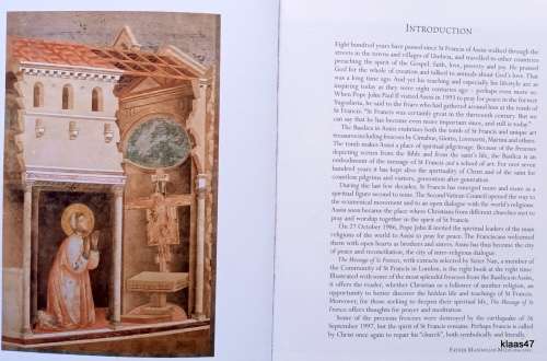 The Message of St Francis - Frances Lincoln - Hardcover (With Frescoes from Basilica of St Francis)