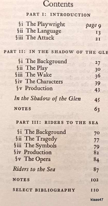 Riders to the Sea and In the Shadow of the Glen - J M Synge - Hardcover