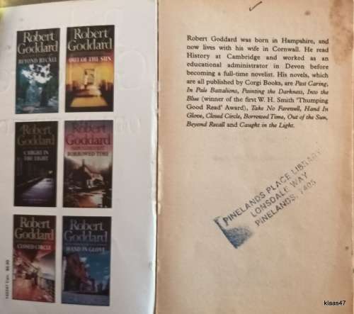 Out of the Sun - Robert Goddard - Paperback