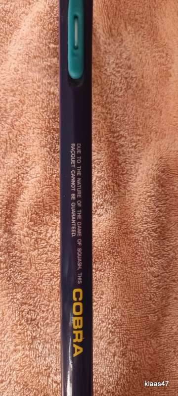 Fino (USA) Cobra - Squash Racket - With Cover