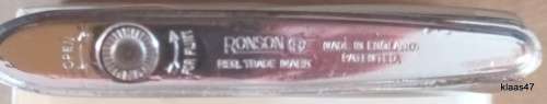 Ronson - Lighter - Made in England - sparks