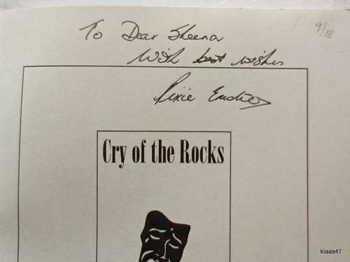 Cry of the Rocks - Pixie Emslie - Paperback - Signed and inscribed