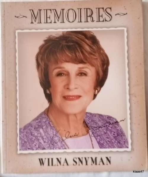 Memoires - Wilna Snyman - Sagteband - Geteken