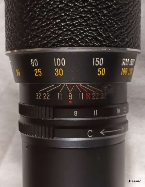 Optomax - 1:8 - f500mm - No 67773 Lens - In cover