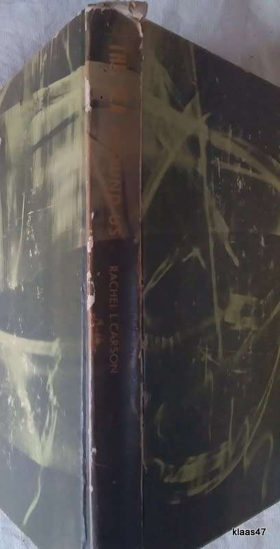 The Sea Around Us - Rachel L Carson - Hardcover  1951 14th Printing