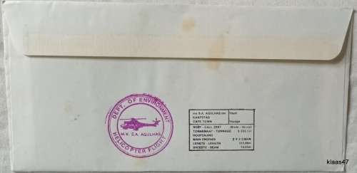 RSA - M.V. S.A. Agulhas - 1992/3 - Paquebot  - SANAE Antarctic Expedition