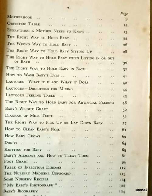The `Lactogen` Mother Book - Pub. Nestle (SA) Ltd, Durban