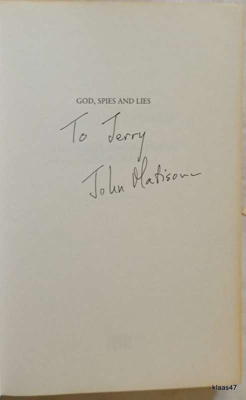 God, Spies and Lies - John Matisonn - Paperback  **Signed Copy*