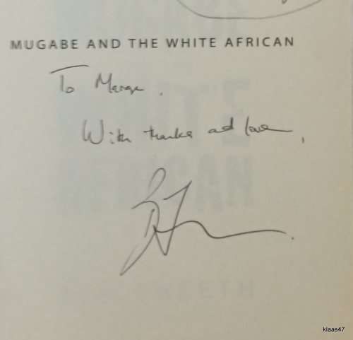 Mugabe and the White African - Ben Freeth - Paperback **Signed Copy**