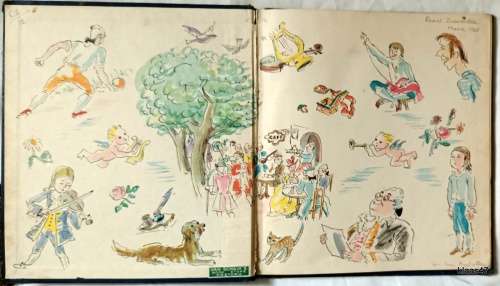 Mozart (His Life Told in Anecdotal Form) - Waldo Mayo - Hardcover 1945