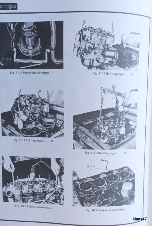 Peugeot 404 and 404 Diesel from 1961 - Workshop Manual - Hardcover