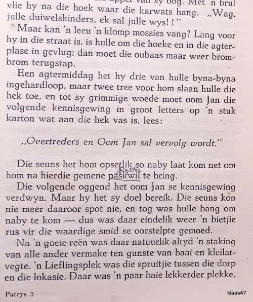 Patrys Hulle - E B Grosskopf - Hardeband   1937 8de Druk