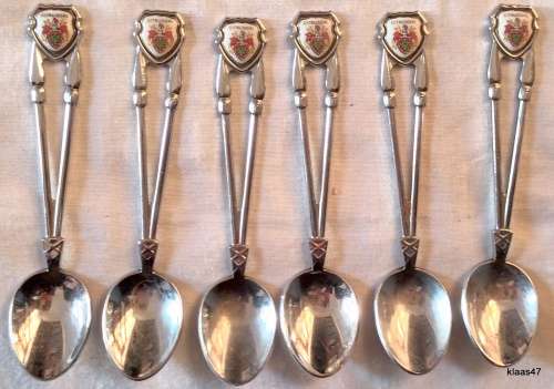 Stainless Steel - 6 Teaspoons - Citrusdal Crest