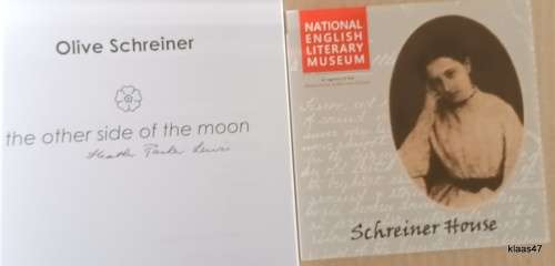 Olive Schreiner (The Other Side of the Moon) - Heather Parker Lewis - Paperback  **Signed copy**