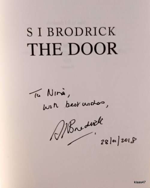 The Door - S I Brodrick - Paperback **Signed copy**