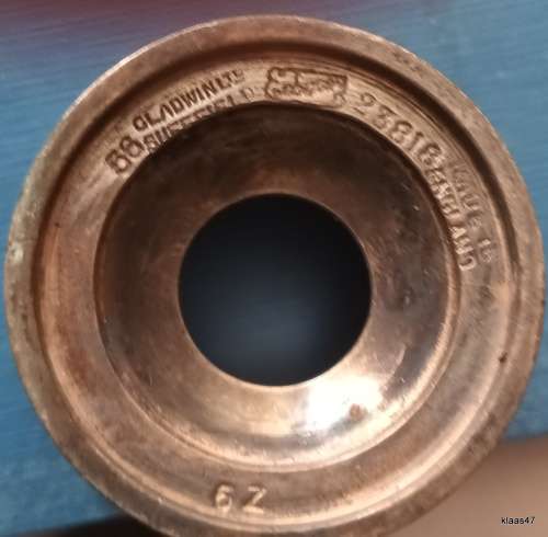 Vintage Mustard Pot without Liner for Chiredzi Hotel, Fort Victoria (Rhodesia)