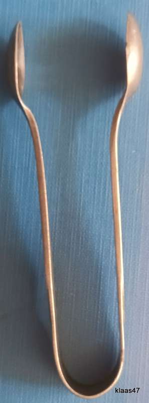 Vintage Hallmark Silver Sugar Tong - 1912 Birmingham