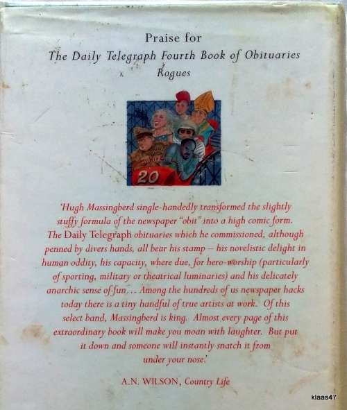 The Daily Telegraph Fifth Book of Obituaries - Hugh Massingberd - Hardcover