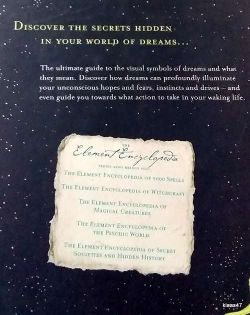 The Element Encyclopedia of 20,000 Dreams - Theresa Cheung - Hardcover