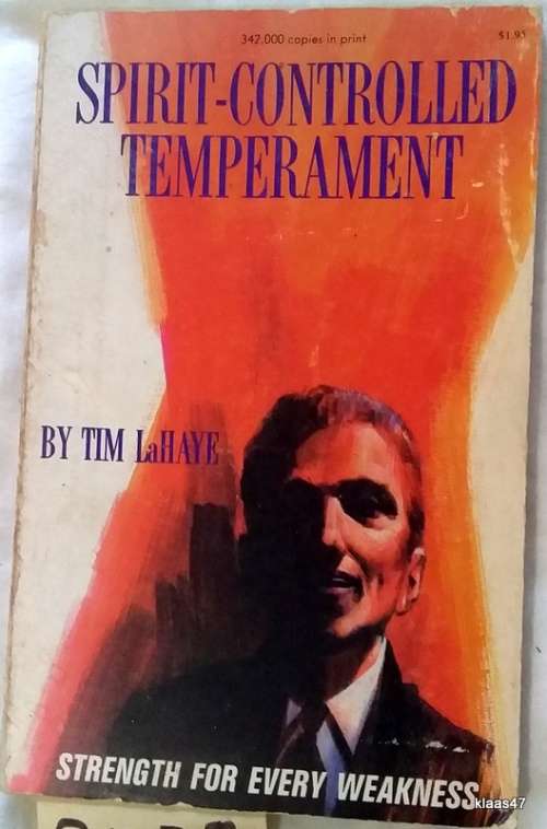 Spirit-Controlled Temperament - Tim LaHaye - Paperback