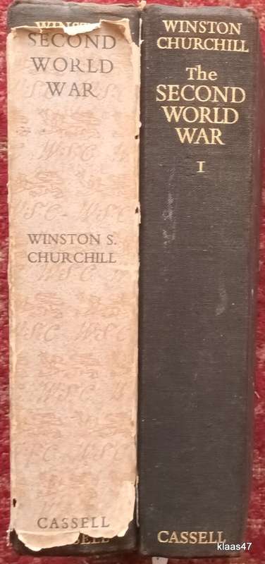 The 2nd WW - Vol 1 + III - The Gathering Storm/The Grand Alliance - Winston S Churchill  - H/cover