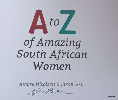 A to Z of Amazing South African Women - Ambre Nicolson & Jaxon Hsu - Paperback **Signed 1 Author**