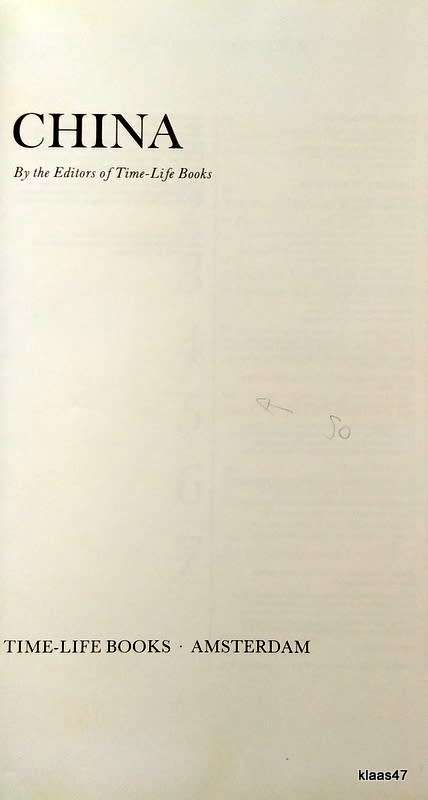 China (Library of Nations)  -  Time-Life Books - Hardcover 1984