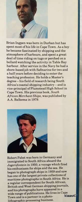 Maritime South Africa - Brian Ingpen / Robert Pabst - Hardcover (A Pictorial History)