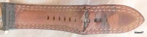 Men`s Fossil Arkitekt Chronograph Watch FS4310 - Working - Strap needs to be replaced.
