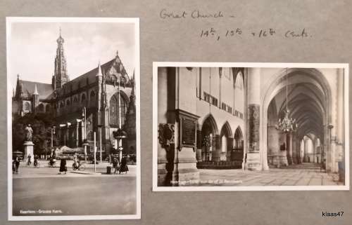Vintage Album - Dated 1938 - Belgium and Holland