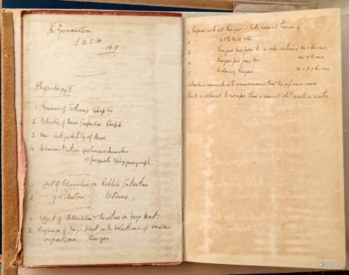 Experimental Physiology - A E Schafer - Hardcover 1912