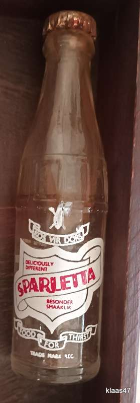 Vintage Miniature Sparletta Bottle