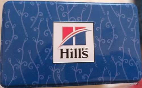 Hill`s Empty Cat Food Tin - 23.5x18x11cm