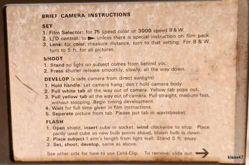 Polaroid Colorpack II - Land Camera -