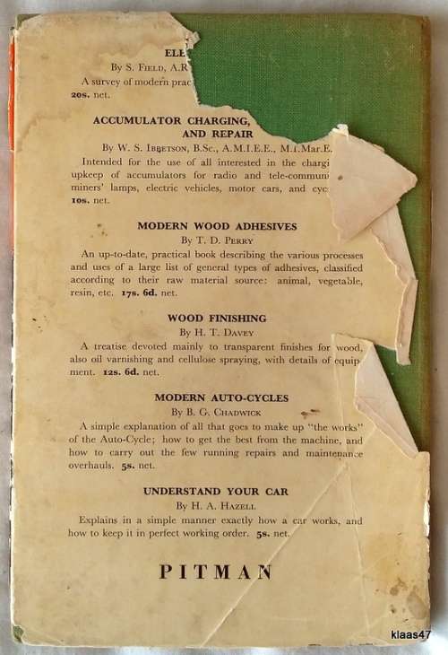 Cellulose Spraying - John Howell Ousbey - Hardcover 1952