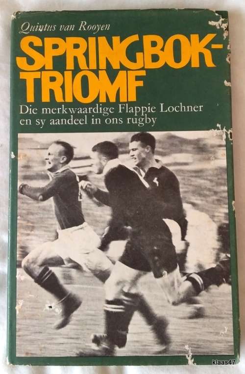 Springbok-Triomf - Quintus van Rooyen - Hardcover 1972