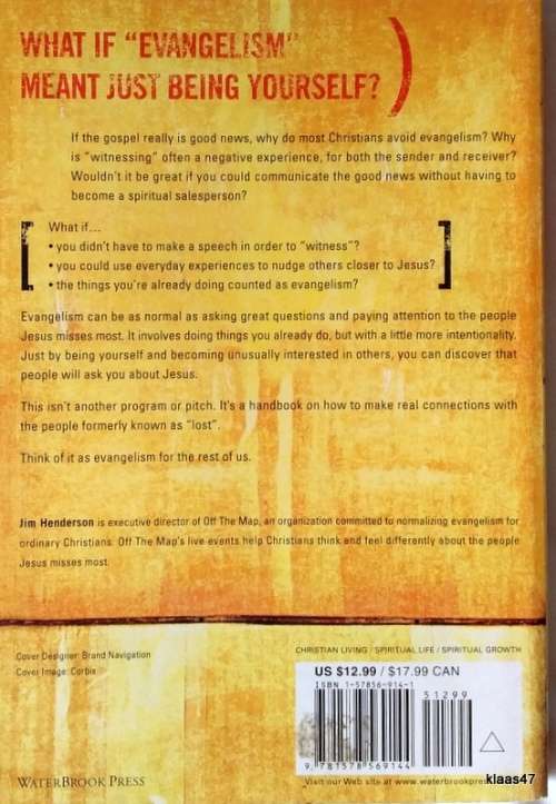 a.k.a `LOST` - Jim Henderson - Paperback