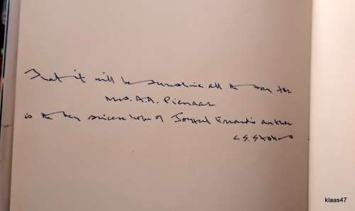Joyful Errand - C S Stokes - Hardcover  Inscribed by Author