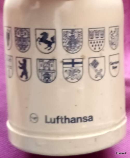 Lufthansa - 1980`s - 0.3L Stoneware Tankard