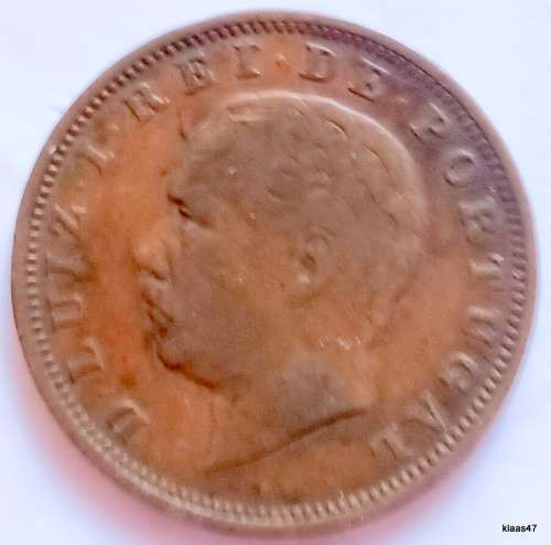 Portugal - 1883 - Luiz I - XX Reis - Bronze
