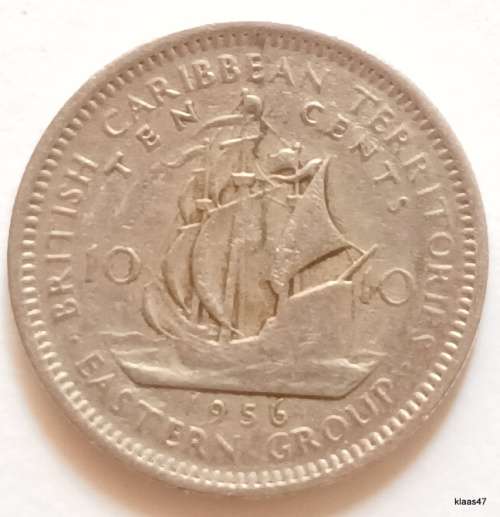 British Caribbean Territory - Eastern Group (Elizabeth II) - 1940 - 10 cent - Copper-nickel