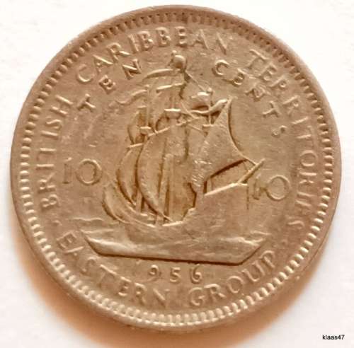 British Caribbean Territory - Eastern Group (Elizabeth II) - 1940 - 10 cent - Copper-nickel